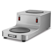 NEW Waring WCW20R Double Step Up Coffee Warmer 120v Decanter Pot Electric #8810-OB