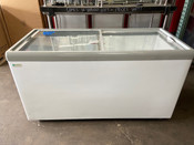 NEW NEW 60" Sliding Flat Top Lid Freezer 16.5 Cu Ft NSF Excellence HB-17HCD #8925-SD