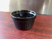 NEW Vista Alegre Classic Ramekin 5.60 oz 3 1/2" Round x 2" Tall Black #9003-OB