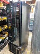 1 Glass Door Ice Merchandiser Freezer Master-Bilt IM-23GB On Wheels Display Bagged #9103