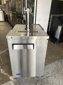 1 Door 23" Beer Keg Cooler Back Bar Solid Stainless Steel NSF Atosa MKC23GR #9803-OB