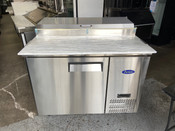 1 Door 44" Refrigerated Pizza Prep Table Cooler NSF Atosa MPF8201GR #2228-OB
