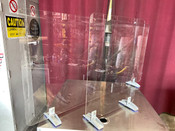 18x24 Privacy Sneeze Guard Protector Divider Acrylic Screen Shield #9258