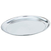 NEW 12" Round Vollrath 47212 Mirror Finished Stainless Steel Tray #9505-OB
