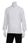 NEW Chef Works BCMC010WHT2XL Men's Lansing White Chef Coat 2XL #9511-OB