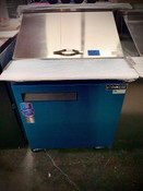 1 Door 29" Refrigerated Mega Top Sandwich Salad Prep Table NSF Dukers DSP29-12M-S1 #2201-OB