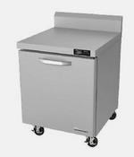 OPEN BOX SPECIAL NEW 1 Door Work Top Refrigerator Stainless Steel Blue Air BLUR28-WT-HC #6905-OB