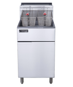 NEW 75LB Deep Fryer 5-Tube Burner Propane Stainless Steel Dukers DCF5-LPG #1302