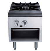 NEW 18" Stock Pot Range Two Ring Burner Natural Gas Dukers DCSPA1 #1303