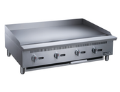 NEW 48" Griddle Manual 20" Depth Cooking Surface 3/4" Thick Plate NG Dukers DCGM48 #1327