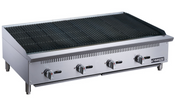 NEW 48" Charbroiler Countertop NG Heavy Duty Stainless Dukers DCCB48 #1333