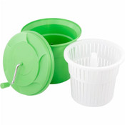 NEW 2.5 Gallon Salad Spinner Vegetable Lettuce Dryer With Brake #1386