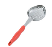 NEW Vollrath 6422865 Spoodle 1-Piece Heavy Duty Perforated Oval Bowl Orange Nylon Handle #1444-OB