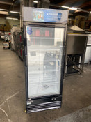 NEW 1 Glass Door 29" Refrigerator Merchandiser Display Cooler NSF Dukers DSM-19R #2220-OB