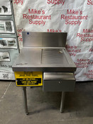 22-1/2" x 24" Under Back Bar Drain Board With Paper Towel Dispenser All Stainless Steel #1800