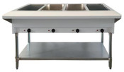 NEW 4 Well Steam Table 14 K BTU LP Propane Serve-IT GST-4WE-LP Dry Bath NSF/ETL #2163