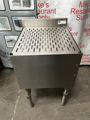 18" Under Bar Drainboard John Boos UBDB-2118 Stainless Steel Cabinet #2177