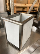 NEW 17x12 Drop In Insulated Stainless Steel Ice Bin With Drain #2305-OB