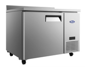 NEW 1 Door 44" Undercounter Refrigerator Backsplash Side Compressor Worktop Cooler Atosa MGF44GR #1925