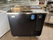 NEW 36" 1 Door Back Bar Beer Cooler Black Bottle Box 110V Dukers DHBC36 #1936-OB
