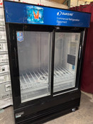 NEW 2 Glass Sliding Door 54" Refrigerator Merchandiser Display Cooler NSF Dukers DSM-47SR #2237-OB