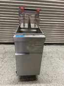 NEW 50 LB Deep Fryer Stainless Steel LP Heavy Duty Burners Connerton CSG-F4 #7436-OB