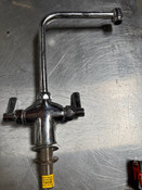 Single Post Dual Temp Filler Faucet 1" Deck Mount With 8" Spout Neck 12" Tall #2931