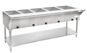 NEW 5 Well Gas Steam Table Dry Bath Advance Tabco HF-5G-Nat Hot Food Warmer #2991-OB