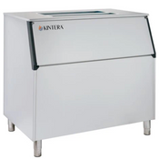 NEW 900 LB Insulated Ice Bin 48" Stainless Steel Kintera KB900SS Sloped Front #2992-OB