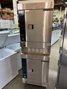 Double Stack Gas Steamer Ovens Stellar Steam Sirius 6 Pan Boiler-less #2997