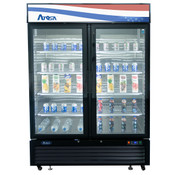 2 Glass Door 40" Refrigerator Merchandiser Cooler NSF Atosa MCF8733GR #4653-OB
