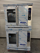 NEW Double Stack Deep Bakery Depth Gas Convection Ovens Imperial PCVDG-2 Stainless Steel #3038-OB