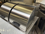 Curved Face Roll Top Cover 12x20 Steam Table Full Size Insert Pan With Handle #3080 