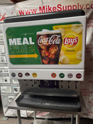 8 Head Soda Fountain Cornelius ED250 Bagged Syrup Drink Flavor With Ice Dispenser Counter Top #3301