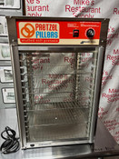 NEW Counter Top Heated Food Warmer Glass Display Case Wisco 825 Pretzel Filler Churro Pizza #3313-OB