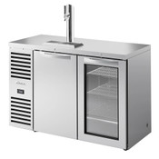 NEW 52" Single Tap Kegerator Beer Dispenser True TDR52-RISZ1-L-S-SG-1 #3557-OB