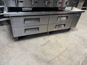 72" Refrigerated Chefs Base Equipment Stand On Wheels Atosa MGF8453-HC Stainless steel NSF #3613