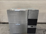 NEW 2 Drawer 36" Glass Froster Freezer GlasTender F1FB36 NSF Back Bar Self Contained #3738