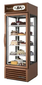 1 Glass Door 4 Window Dessert Display Refrigerator True G4SM-23 NSF Cooler Merchandiser #3735