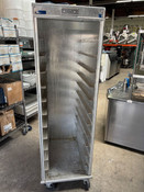 Enclosed Full Size Sheet Pan Bakery Speed Rack On Wheels Bevles NSF #3886