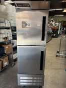 2 Split Door 1 Section Freezer Traulsen CLBM-23F-HS-L Left Hinged Upright Reach In #4001