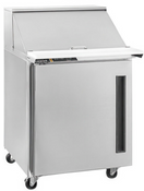 27" Refrigerated Food Prep Table Traulsen CLPT-2712-SD-L Cold Sandwich Topping Station NSF Cooler #4000