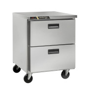NEW 27" Centerline by Traulsen CLUC-27F-DW Under Counter Freezer 2 Drawers 115v On Wheels #4053