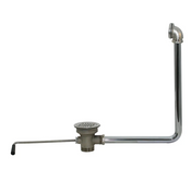 NEW Twist Handle Waste Valve with Overflow Assembly Advance Tabco K-15 #4091