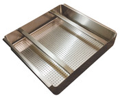 NEW 20" x 20" Pre-Rinse Basket with Slide Bar Advance Tabco DTA-100 #4092