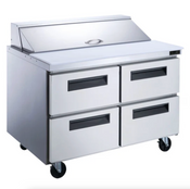 NEW 4 Drawer 60" Refrigerated Mega Top Sandwich Salad Prep Table NSF Dukers DSP60-24M-D4 #4041