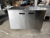 2 Door Under Lo Pro Counter Cooler Delfield UC4048 NSF Stainless Steel 48" Refrigerator #4221