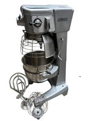 30 Quart Mixer Hobart D-300 208V New Bowl & 3 Attachments Qt Dough #4256