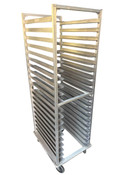 20 Pan End Load Wide Angle Aluminum Bun Sheet Pan Speed Rack New Age 1306 #4299