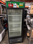 1 Glass Door True GDM-26 Refrigerator NSF Display Cooler Merchandiser On Wheels #4325